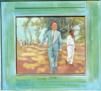 Jessica Dunn, 'Mozambique', 2008, original Painting Oil, 60 x 50  x 3 cm. Artwork description: 1758  Frame dimensions: 80 x 89 cm ...