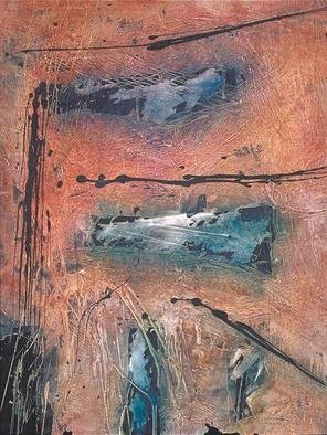 John Vasiliou; Teslin II, 2003, Original Painting Other, 19 x 25 inches. Artwork description: 241 Acrylic, enamel and aquarelle crayon; matte varnish on archival paper. Unframed...