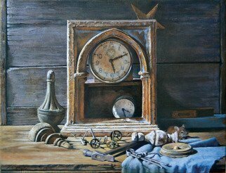 John Gamache; ClockWorks, 2013, Original Painting Oil, 24 x 18 inches. Artwork description: 241 Oil on linenOn Linen...
