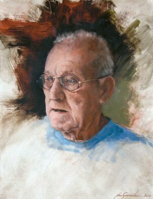 John Gamache, 'Dad', 2004, original Painting Oil, 14 x 18  inches. Artwork description: 2703   Oil on canvas     Oil on linen                            ...