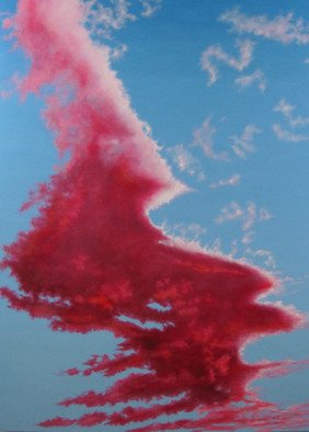 James Gwynne; Sky Dance II, 2010, Original Painting Oil, 50 x 65 inches. Artwork description: 241  Fantasy cloud formation...