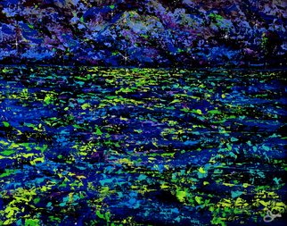 John E Metcalfe; Gone Fishin, 2014, Original Painting Acrylic, 20 x 16 inches. Artwork description: 241       Florida, Artist, Original, Acrylic, contemporary fauvism, impressionism, expressionism, pointillism, color, light, texture,        ...