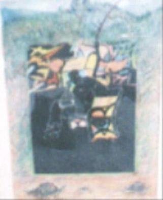 John Powell, 'Tranquil', 1997, original Mixed Media, 8 x 12  x 1 inches. Artwork description: 3828 From the tranquil, series. . . NB. The money from this painting was donated to the 