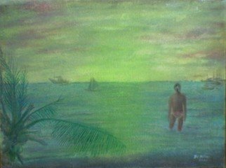 Jo Mari Montesa; Boracay, 2007, Original Painting Oil, 16 x 12 inches. Artwork description: 241  Oil painting on canvas. ...