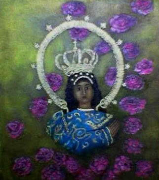 Jo Mari Montesa; Immaculate Concepcion IV, 2007, Original Painting Oil, 14 x 16 inches. Artwork description: 241   Oil painting on canvas.14x16 inches  ...