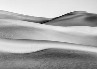 Jon Glaser, 'Desert Calm II', 2012, original Photography Black and White, 16 x 24  x 1 inches. Artwork description: 4287 I took this photograph at Mesquite Flat Dunes in Death Valley National Park...