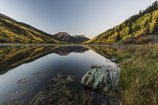 Jon Glaser, 'Fall Mirror', 2014, original Photography Color, 24 x 16  x 1 inches. Artwork description: 2307   This photograph was taken in the San Juan Mountains of Colorado.This image is available in the following sizes13x19 lustre photographic paper16x24 lustre photographic paper                          ...