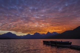 Jon Glaser, 'Morning Light', 2011, original Photography Color, 13 x 19  x 1 inches. Artwork description: 4287 This sunrise was photographed at Lake McDonald in Glacier National Park.  ...