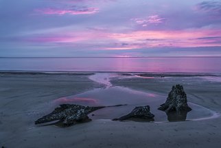 Jon Glaser; Three Minute Sunrise, 2016, Original Photography Color, 16 x 24 inches. Artwork description: 241  While on Jekyll Island in Georgia, I happen to capture a sunrise with color. The sky was overcast and did not appear to warrant a colorful sunrise. However, 3 minutes before the sun cleared the horizon, the clouds parted briefly so reveal some amazing colors.This limited- ...