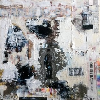 Jorge Schultz; Je Suis Charlie C, 2015, Original Mixed Media, 40 x 40 cm. Artwork description: 241 abstract, Modern Art, street art, charlie chaplin, Jooz, Jooz Popart, acrylic, charlie hebdo ...