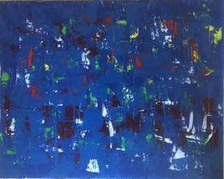 Jorge Schultz; Mare Nostrum, 2014, Original Painting Acrylic, 50 x 40 cm. Artwork description: 241  abstract, Modern Art, blue, ocean, Jooz, Jooz Popart, acrylic, sea, lake    ...