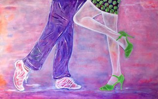 Jorge Cuneo; The Kiss, 2021, Original Painting Acrylic, 160 x 100 cm. Artwork description: 241 The fantastic moment of Love. . . ...