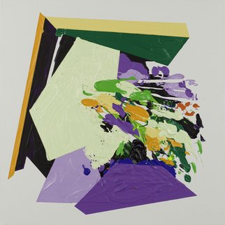 Jose Hidalgo; All Halls Lead Somewhere 1, 2018, Original Painting Acrylic, 16 x 16 inches. Artwork description: 241 At present, my art work is based on the balance between unknown and uncontrollable chaos and geometry, perspective, order, harmony, equilibrium and the beauty of color. The work explores the relationship between the light and form, colors and textures. ...