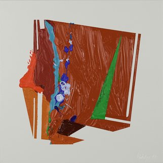Jose Hidalgo; All Halls Lead Somewhere 5, 2018, Original Painting Acrylic, 16 x 16 inches. Artwork description: 241 At present, my art work is based on the balance between unknown and uncontrollable chaos and geometry, perspective, order, harmony, equilibrium and the beauty of color. The work explores the relationship between the light and form, colors and textures. ...
