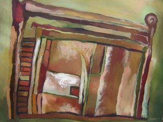 Aleksandr Trachishin; Ancient Chest, 2006, Original Painting Acrylic, 48 x 36 inches. Artwork description: 241  Inspired by living. ...