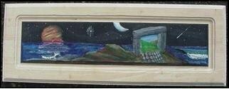 James Asher; Doorway, 2005, Original Fresco, 36 x 12 inches. Artwork description: 241  The gate to another place ...