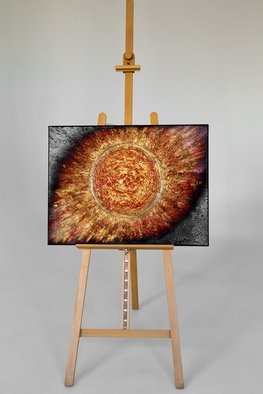Kristina  Tyshkovskaya; A Star Named Sun, 2015, Original Painting Acrylic, 80 x 60 cm. Artwork description: 241 Bright picture for a bright personality ...