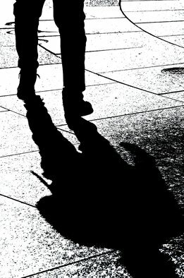 Ken Lerner; Pedestrian Shadows 10, 2022, Original Photography Color, 15.9 x 24 inches. Artwork description: 241 Looking Down - Madison Park Pedestrian Shadows 10 is a view of a person s shadow walking on a bright sunny day through Madison Park in NYC.  This is a limited edition print number 1 of 3, signed, numbered, and dated upon purchasePlease note - due to Covid- ...