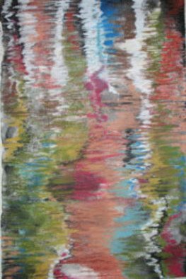 Ken Hillberry; Warm Waters, 2011, Original Mixed Media, 22 x 30 inches. Artwork description: 241    movement, ripple effect, liquidity                      ...