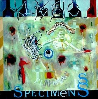 Eric Garingalao; Klassic Specimens, 2002, Original Painting Acrylic, 48 x 48 inches. Artwork description: 241 Scrutiny on Philippine culture...