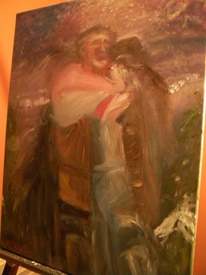 Kevin Saylor; Tristan And Isolde, 2016, Original Painting Oil, 16 x 24 inches. 