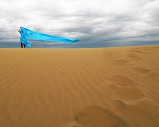 Mir Kian Roshannia; Wind, 2008, Original Photography Color, 47.8 x 38.1 cm. Artwork description: 241  The spirit of wind in Desert ...