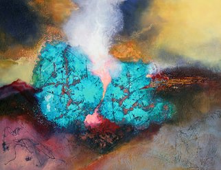 Vasco Kirov; Copper Turquoise, 2017, Original Painting Acrylic, 104 x 80 inches. Artwork description: 241 abstract painting, modern painting, abstract artwork, colorful, colorful painting, contemporary art, fine art, modern contemporary, modern art...