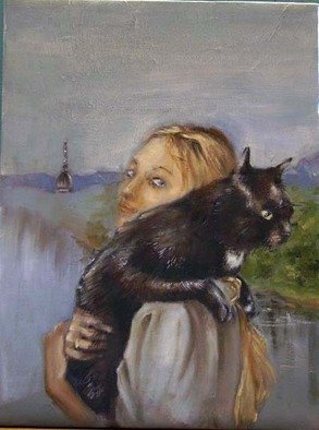 Yulia Korneva; Vasia, 2007, Original Painting Oil, 18 x 24 cm. Artwork description: 241  Vasia, oil on canvas.This art work is not for sale because it is a parte of Moscow a private collection. ...