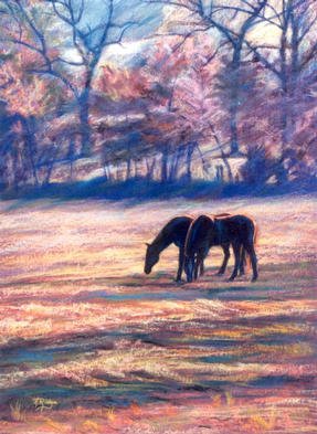 Kay Ridge; Morning Light, 2002, Original Printmaking Giclee, 11 x 14 inches. Artwork description: 241   The Orginal Pastel of this work is still available. Giclee Prints on Watercolor paper are also available. Just order right here....