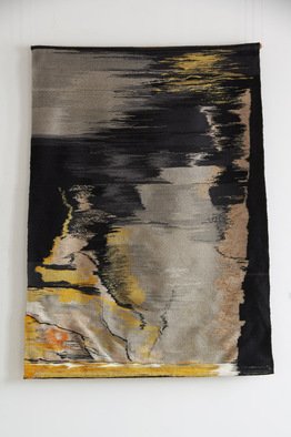 Kristina Krusteva; TEXTILE, 2006, Original Textile, 128 x 168 cm. Artwork description: 241  DAY AND NIGHTcarpet- weaving technique/ wool/    WAVES   ...