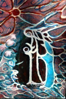 Luise Andersen, June 4 2018 detail 2 phase ..., 2007, Original Glass, size_width{ART_OF_FIRE__Glass_On_Copper__FIGRTV_Dec_Six-1196979072.jpg} X 9 inches