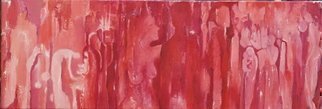 Luise Andersen, 'BACK TO REDS MAGENTAS ORA...', 2008, original Painting Oil, 24 x 8  x 2 inches. Artwork description: 96951  PHOTO WAS TAKEN IN BRIGHT DAY- SURPRISES ME, THAT CLOSE TO HUE. . WILL TAKE SEVERAL IN OTHER LIGHT CONDITIONS. . EACH SEEMS TO BRING FORWARD OTHER AREAS AND GIVES THE PAINTING THIS WAY VARIOUS FEEL. . TOUCH. BET YOU ALL ARE AWARE OF THAT ALREADY. I OF COURSE AM ...