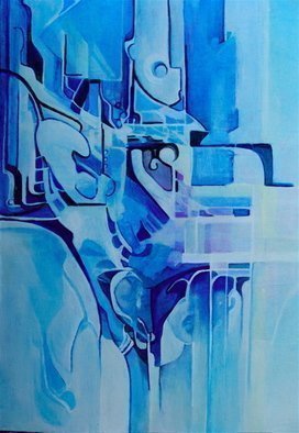 Luise Andersen, 'BLUE And Hues With Light ...', 2008, original Painting Acrylic, 18 x 24  inches. Artwork description: 114771  O. K. OUTSIDER IS COOL. . BECAUSE STILL DO NOT KNOW, BESIDES 'OTHER' . . HOW TO DESCRIBE TENDENCIES OF CREATING. . WHATEVER I NEED TO CREATE. . AND HOW. . I DO. . PROGRESS. . NEVER GOOD ENOUGH AND GET OBSESSIVE ABOUT IT. .  WELL. . YOU KNOW. . ALSO THE EXPOSURE TO LIGHT INFLUENCE. . IN THIS ...