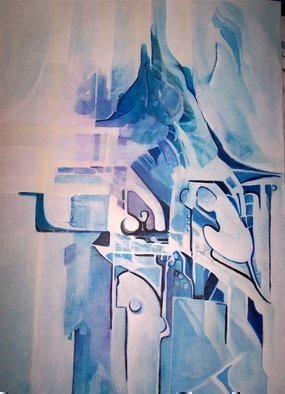 Luise Andersen, June 4 2018 detail 2 phase ..., 2008, Original Painting Acrylic, size_width{BLUE_DETAIL__TTLIMGE_LA__APRFFTN-1208296319.jpg} X 24 inches