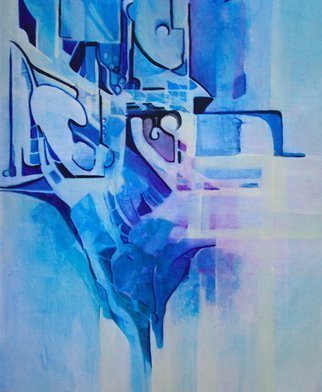 Luise Andersen, 'BLUE In Progress Re Conne...', 2008, original Painting Acrylic, 18 x 24  inches. Artwork description: 106455   18. 0 ...