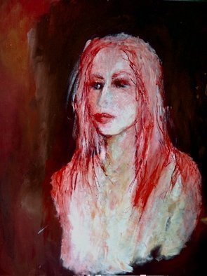 Luise Andersen, 'Beginning Of SELF PORTRAI...', 2010, original Painting Other, 30 x 34  x 1 inches. Artwork description: 63291 O. K. . so I had painted Charise Kirk.Enjoyed immensely. . and that was in oils and several years! ! ago. . Charise isgreat artist. . Great Voice in Jazz. . sang with some of the' Biggest' . . and wonder, if she is still in Paris. . well. . painted her beautiful. . but still ...