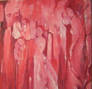 Luise Andersen, 'CAD REDS MAGENTAS ORANGE ...', 2008, original Painting Acrylic, 24 x 8  x 2 inches. Artwork description: 99327  Please see description under previous updates. Thank You.    ...