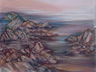 Luise Andersen, June 4 2018 detail 2 phase ..., 2007, Original Drawing Other, size_width{CREATIVE_PROGRESS_SEASCAPE_April_SEVEN__-1175969861.jpg} X 14 inches