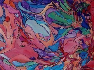 Luise Andersen, 'Erotic Dream', 2003, original Painting Acrylic, 36 x 24  inches. Artwork description: 69231 Just look. . .  and You will see ( what You want- to see) .  I did.Again. . .  multiple layers of same color hues. . . others. . . .  shapes incredible. . . .This is a 3 way painting. . .  I will show in following the other versions. .  of this special painting. . .Business cards have been made of ...