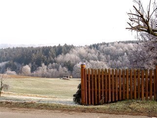 Luise Andersen, June 4 2018 detail 2 phase ..., 2007, Original Photography Other, size_width{GERMAN_Travels__Passau_Area___FLUTE_FENCE-1169674070.jpg} X 8 inches