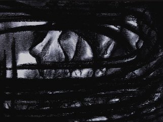 Luise Andersen, June 4 2018 detail 2 phase ..., 2007, Original Drawing Charcoal, size_width{MOODSCAPE__Two_Charcoal-1178567856.jpg} X 11 inches