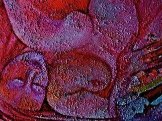 Luise Andersen, 'MigRds No I', 2013, original Digital Art, 31 x 28  x 1 inches. Artwork description: 31215  digital creative play. . base of art work is photograph of my oil painting in continuance : . . in the reds. .* size for uploading purpose only ...