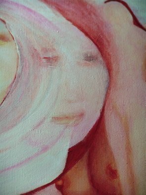Luise Andersen, June 4 2018 detail 2 phase ..., 2008, Original Painting Acrylic, size_width{ORANGE_Detail_V_VISAGES_OF_MIGNON_-1217793695.jpg} X 24 inches
