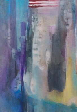 Luise Andersen, 'SILENT SCREAM   DETAIL I ...', 2008, original Painting Acrylic, 18 x 24  x 1 inches. 