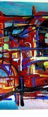 Luise Andersen, June 4 2018 detail 2 phase ..., 2008, Original Painting Acrylic, size_width{UNTITLED_ABSTRACT_DETAIL_III_MchTwsx-1206599385.jpg} X 10 inches
