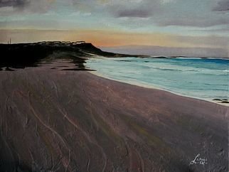 Liesel Du Plessis; Arniston Sunset, 2012, Original Painting Oil, 45 x 61 cm. Artwork description: 241  Arniston Sunset   ...