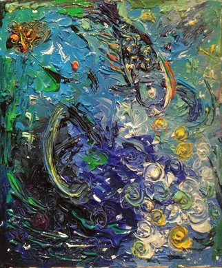Zhao Lily; Mermaid 60x50cm Arcylic O..., 2016, Original Painting Acrylic, 50 x 60 cm. Artwork description: 241  mermaid 60x50cm arcylic on canvas ...