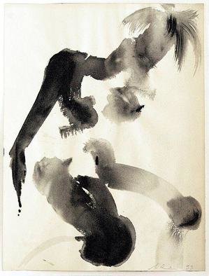 Andreas Loeschner Gornau, 'Nude Study 11', 1993, original Drawing Gouache, 36 x 48  cm. Artwork description: 2448           gouache on paper 36 x 48 cm / Signatur A. Loschner   Signatur A. Loschner 94            ...