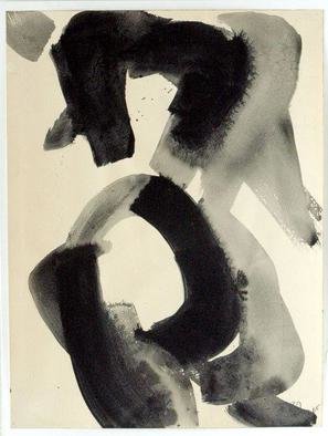 Andreas Loeschner Gornau, 'Nude Study 4', 1990, original Drawing Gouache, 36 x 48  cm. Artwork description: 2793    gouache on paper 36 x 48 cm / Signatur A. Loschner   Signatur A. Loschner 94     ...