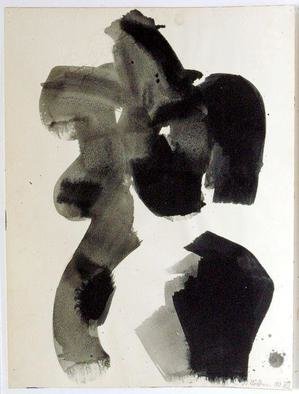 Andreas Loeschner Gornau, 'Nude Study 6', 1990, original Drawing Gouache, 36 x 48  cm. Artwork description: 2793      gouache on paper 36 x 48 cm / Signatur A. Loschner   Signatur A. Loschner 94       ...